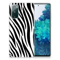 Samsung Galaxy S20 FE | TPU Hoesje | Zebra