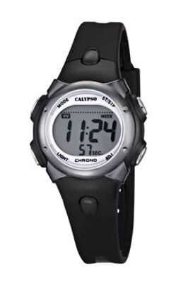 Horlogeband Calypso K5609-6 Rubber Zwart