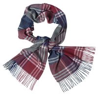 Kindar Check Scarf Rood