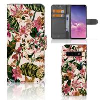 Samsung Galaxy S10 Hoesje Flowers