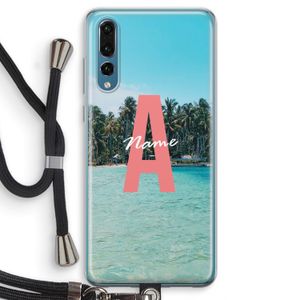 Pacific Dream: Huawei P20 Pro Transparant Hoesje met koord