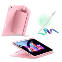 iPad Air 11" (2024) Bundle Flip Magnetic Case with Geo Digital Pencil - Pink