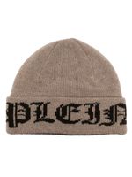 Philipp Plein bonnet Gothic Plein en laine - Tons neutres