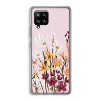 Painted wildflowers: Samsung Galaxy A42 5G Transparant Hoesje