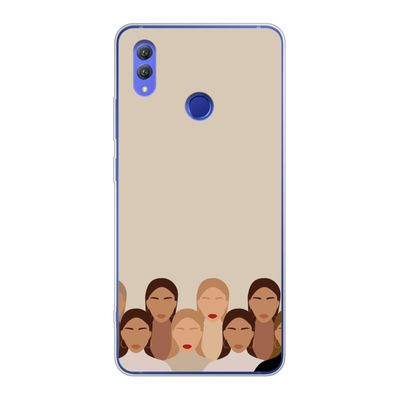Girls girls girls: Honor Note 10 Transparant Hoesje
