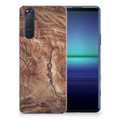 Sony Xperia 5II | Bumper Hoesje | Tree Trunk