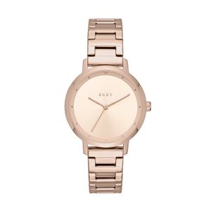 DKNY NY2637 Horloge The Modernist staal rosekleurig 32 mm