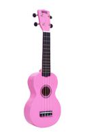 Mahalo MR1/PK Rainbow Series sopraan ukelele roze - thumbnail