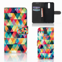 Huawei Mate 10 Lite Telefoon Hoesje Geruit - thumbnail