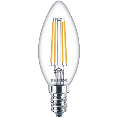 Philips LED 76221600 LED-lamp Energielabel E (A - G) E14 6.5 W = 60 W Koudwit (Ø x l) 3.5 cm x 9.7 cm 1 stuk(s)