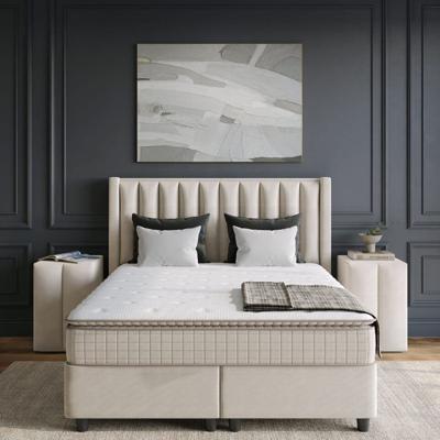 Boxspring Met Opbergruimte Blackpearl Beige 180x220 Cm Met Opbergruimte Dekbed Discounter - Dekbed-Discounter.nl