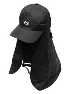 Y-3 casquette à logo brodé - Noir