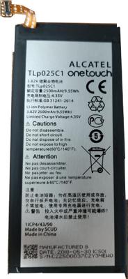 Alcatel TLp025C1 / TLP025C2 accu origineel