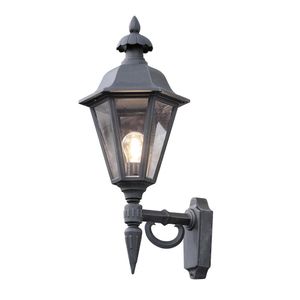 Konstsmide Pallas Up 481-750 Buitenlamp (wand) Spaarlamp, LED E27 60 W Zwart