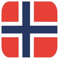 Bierviltjes Noorwegen - 30x stuks - Europa - vierkant - landen thema - 9x9 cm