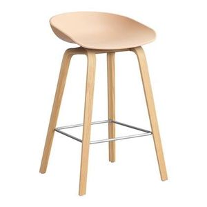 HAY About a Stool AAS32 Barkruk - H 65 cm - Oak - Pale Peach