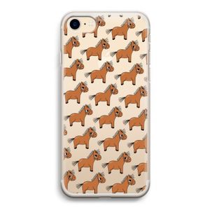 Pony: iPhone 7 Transparant Hoesje