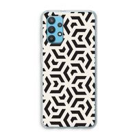 Crazy pattern: Samsung Galaxy A32 4G Transparant Hoesje