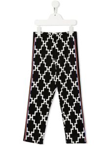 Marcelo Burlon County Of Milan Kids legging à logo imprimé - Noir