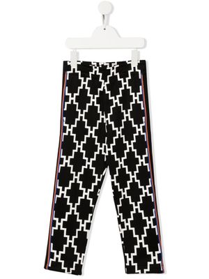 Marcelo Burlon County Of Milan Kids legging à logo imprimé - Noir