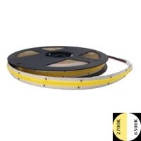 COB Ledstrip 24 Volt - CCT 2700-6500K - 5 meter - 576LED/m - 22W/m - IP20