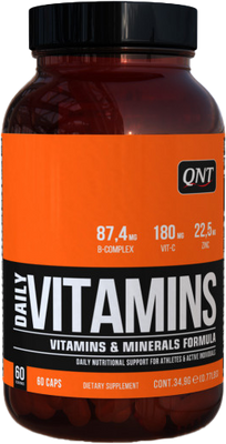QNT Daily Vitamins (60 caps)