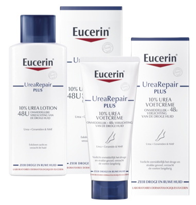 Eucerin UreaRepair PLUS 10% Urea Verzorging Set - Bodylotion en Voetcrème -