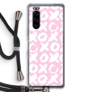 XOXO: Sony Xperia 5 Transparant Hoesje met koord