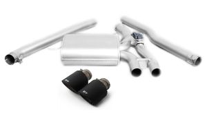 Remus uitlaat passend voor (cat-back) passend voor Mini Cooper S (JCW) F56/F57 - Carbon 756215397002670CSR