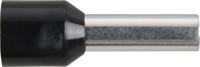 HERTH+BUSS Wire end ferrule black l1 20mm