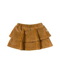 Your wishes winter rok meisjes - bruin - velvet, jersey