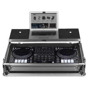 UDG UDG Ultimate Flight Case Pioneer DDJ-1000 Silver Plus (Laptop Shelf&Wheels)