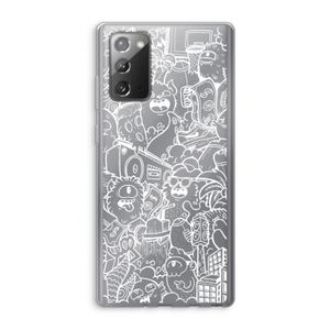 Vexx City #2: Samsung Galaxy Note 20 / Note 20 5G Transparant Hoesje