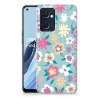 OPPO Reno 7 5G | Find X5 Lite | TPU Case | Flower Power