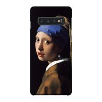 The Pearl Earring: Samsung Galaxy S10 4G Volledig Geprint Hoesje