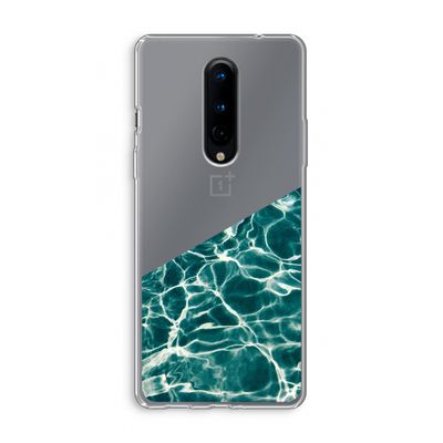 Weerkaatsing water: OnePlus 8 Transparant Hoesje