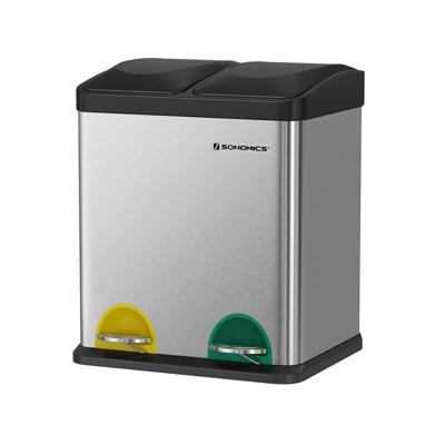 Vuilnisbak voor in de keuken, Wit