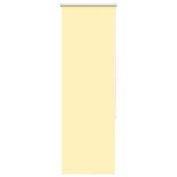 VidaXL Rolgordijn verduisterend 60x175 cm stofbreedte 55,7cm geel