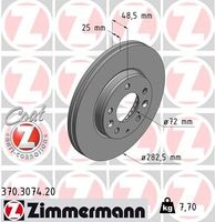 Remschijf Coat Z 370307420