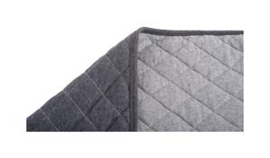 present time Plaid Diamonds Quilted 170 x 130cm - Zandbruin