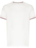 Moncler t-shirt à patch logo - Blanc