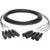 Klotz S04FM003 4-kanaals gebalanceerde XLR multicorekabel 3 meter