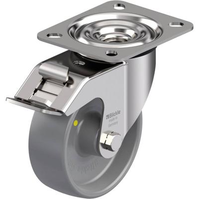 Blickle LEX-PO 100G-FI-ELS RVS zwenkwiel Wieldiameter: 100 mm Draagvermogen (max.): 150 kg 1 stuk(s)