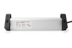 Digitus DA-70614 power uitbreiding 1,5 m 4 AC-uitgang(en) Binnen Zwart, Zilver