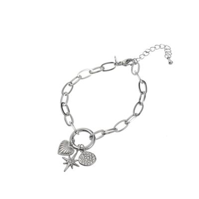 Day&Eve Armband Heart Pendant | Zilver