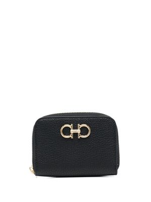 Ferragamo porte-cartes Gancini - Noir