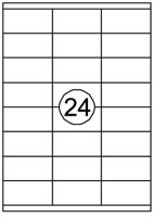 Etiket quantore 70x35mm 2400st | 10 stuks