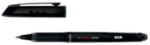 Rollerpen PILOT V-Ball grip VB10 zwart 0.6mm