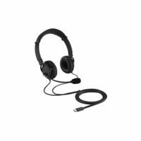 Hoofdtelefoon met microfoon Kensington Zwart