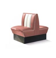 Classic Retro Diner Bank Bel Air HW70 DB Roze